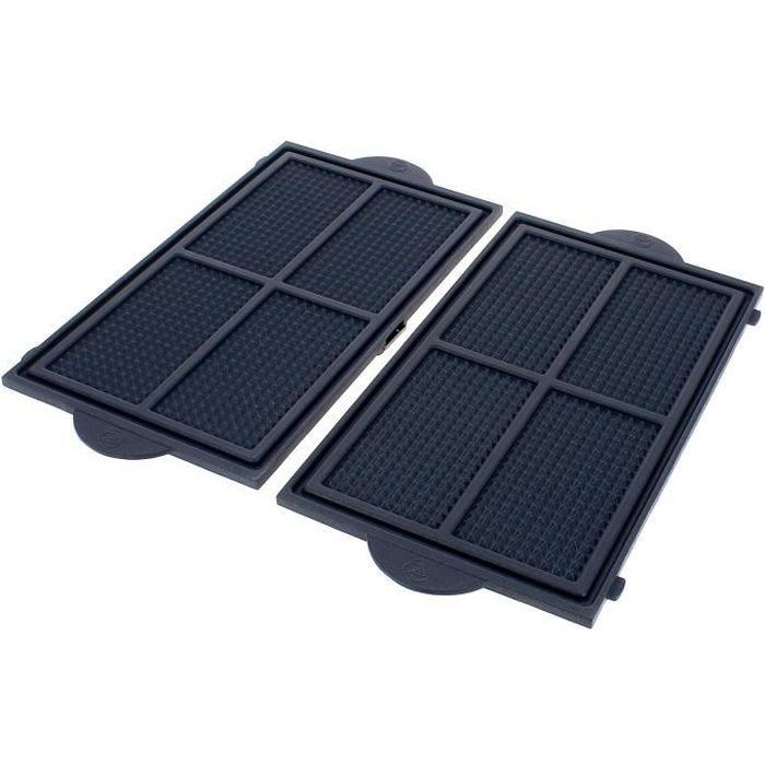 Plaques gauffrettes par 2 pour Gaufrier Moulinex - 3665392447221