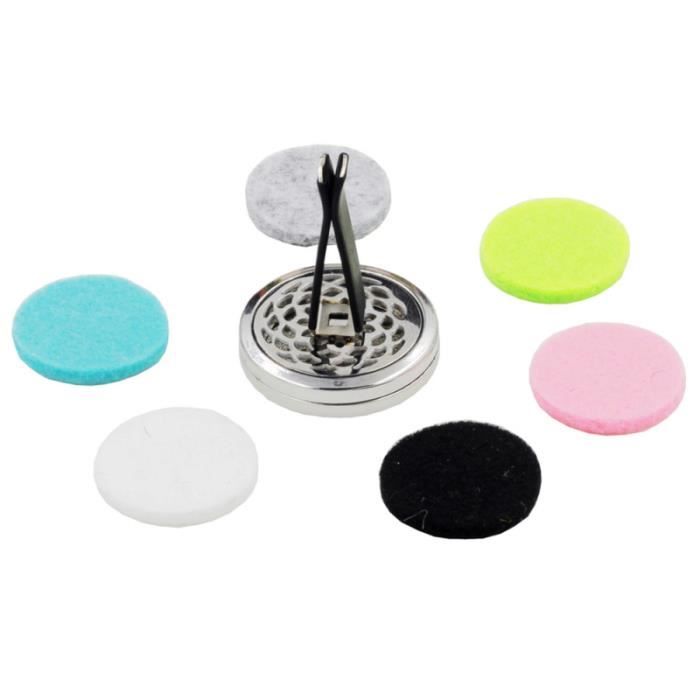 Diffuseur de parfum de voiture Clip de ventilation de de d'huile essentielle d'Aromatherapy avec DESODORISANT AUTO - PARFUM AUTO
