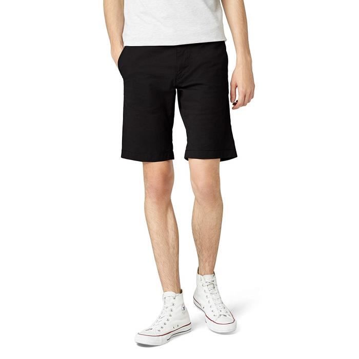 SELECTED FEMME SELECTED HOMME Shhparis ST, Short Homme, Noir (Black), M - 16048175-Black