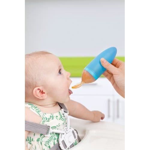 Tomy - B10122A - Cuillère Distributrice d''Aliment - Squirt - Bleu