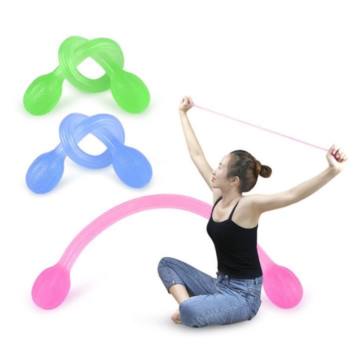 3 pièces corde Yoga bandes d'exercice femme bande de caoutchouc pour Lady GYM fille TAPIS DE SOL - TAPIS DE GYM - TAPIS DE YOGA