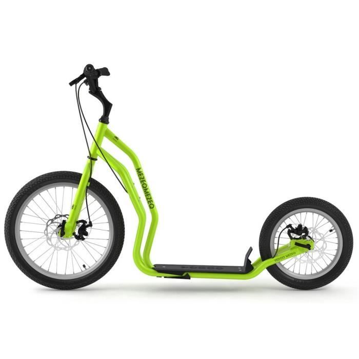 Trottinette-Grande-Roue Mezeq RunRun Rouge