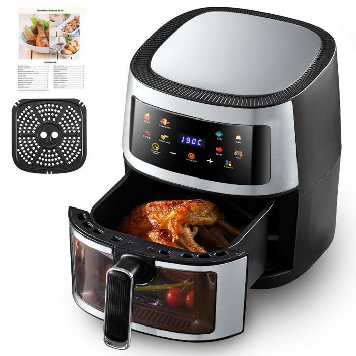 Friteuse à air Uten 6,5 litres tactile - Avis cette cuissons sans huile