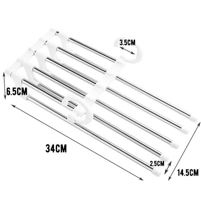 Cintre Mural, Porte-Cravates, Porte-Cravates Multifonction, Crochet Rotatif, Support de Ceinture, Organisateur de Rangement pour Cravates de Placard, Organisateurs D'écharpes Standard pour la(Beige