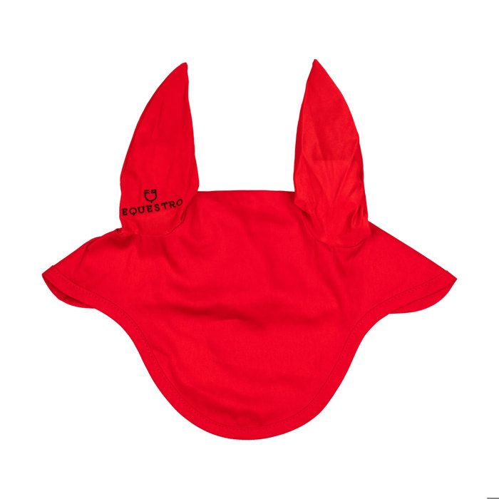 Comparer les prix de Bonnet anti-mouches pour cheval Equestro - Rouge - Poney