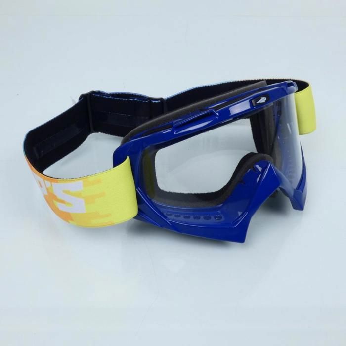 ÉCRAN SIMPLE FUMÉ noir masque lunette cross First pour moto quad enduro RO 5511 EUR 14,15 - FR