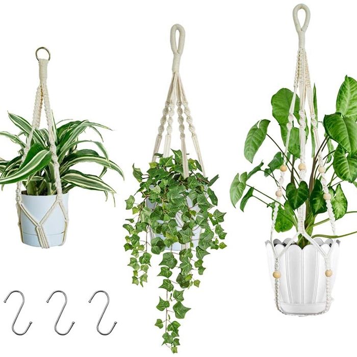 Lot De 2 Sacs à Plantes Suspendus LUMOOM - 7 Poches En Feutre - Pour Jardin Vertical, Balcon, Intérieur
