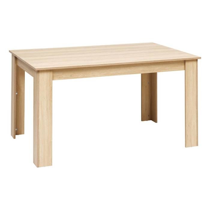 Table Abana 6 places bois clair - 5 five simply smart