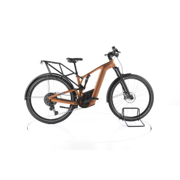 Vélo électrique - Bergamont E-Horizon FS Elite - orange - Vélo électrique de trekking - Bosch 750 Wh Reconditionné - Bergamont