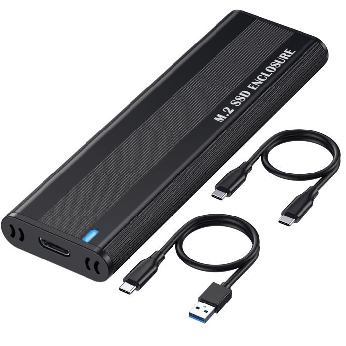Nouveau Boîtier de Disque SSD M.2 NVME pour Ordinateur Externe 10 Gbit Nouveau Boîtier de Disque SSD M.2 NVME pour Ordinateur Externe 10 Gbit