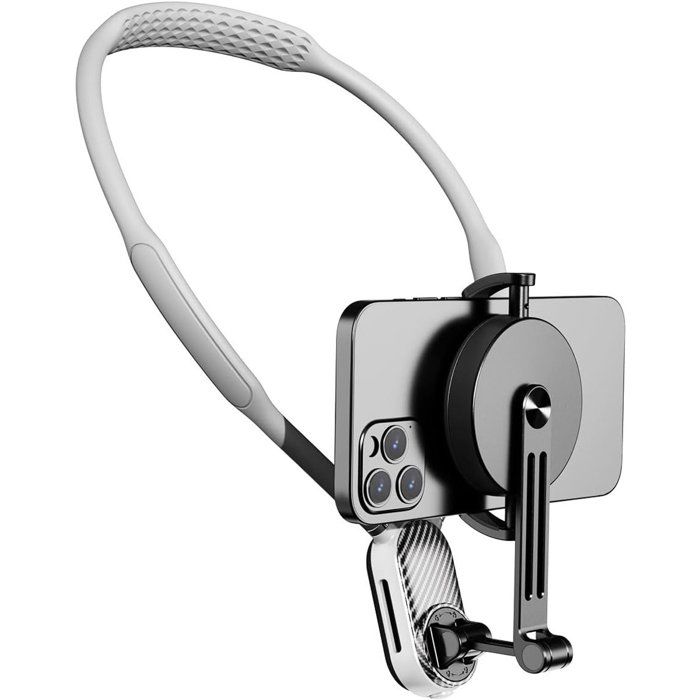 Support magnétique pour téléphone portable - Vue panoramique + Support pectoral mains libres - Support magnétique pour téléphone /