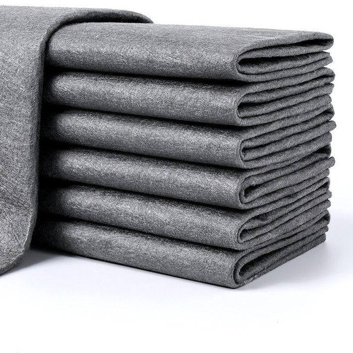Chiffon Vitre sans Trace Professionnel 10 Pièces Chiffon de Nettoyage en Microfibre Réutilisable pour Fenêtre (ferreux-10)