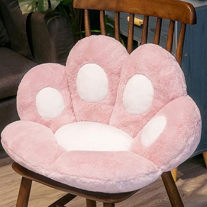 Coussin en forme de patte de chat coussin moelleux coussin en peluche coussin de canapé coussin mignon pour canapé