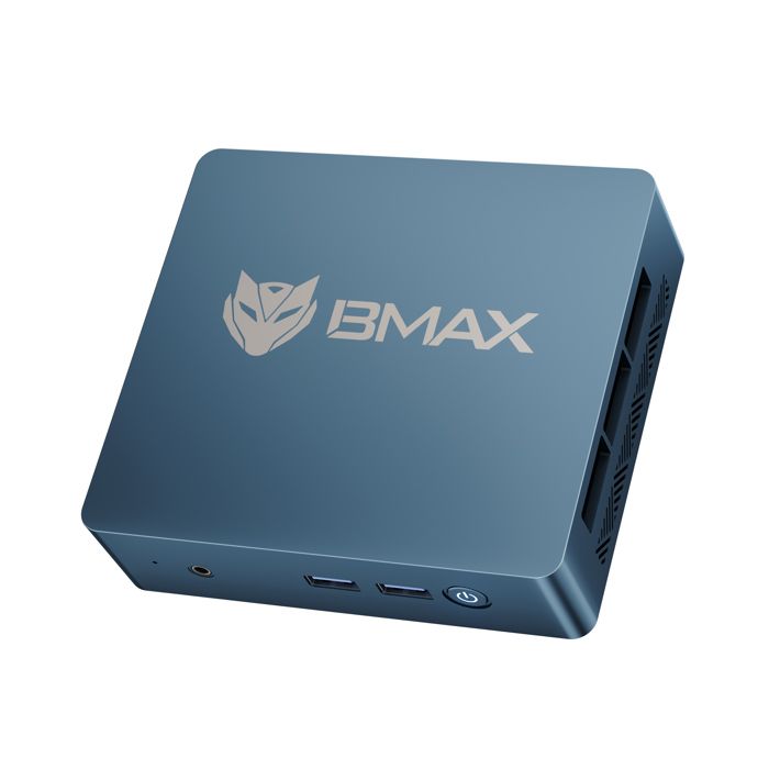BMAX B2Power Mini PC Intel 8 Go de RAM + de SSD Double écran 4K Wifi 5 mini PC pas cher Windows 11