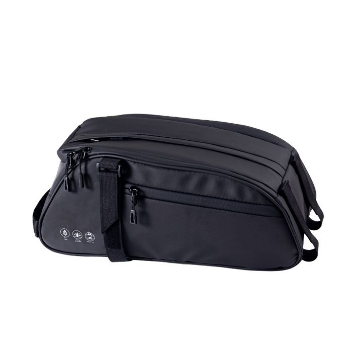 Sac de vélo étanche pour porte-bagages arrière réfléchissant avec cadenas à code vélo/électrique voyage et navette