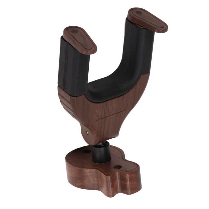 YIC Support Mural Pour Guitare En Bois Support Mural Pour Guitare, Base