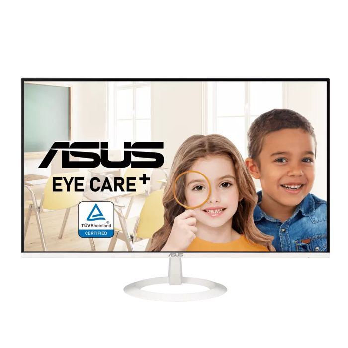 ASUS VZ27EHF W Eye Care Moniteur Gaming 27" IPS Full HD sans Cadres 100 Hz synchronisation adaptative 1 ms MPRT HDMI lumière Faible sans Scintillement Montage Mural - vue 5
