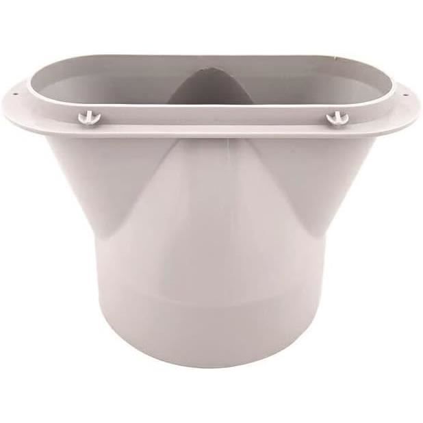 Tuyau Conduit Inférieur EasyByMall Pour Aspirateur Shark NV601 - 14.6cm Longueur, 3.6cm Diamètre, Transparent