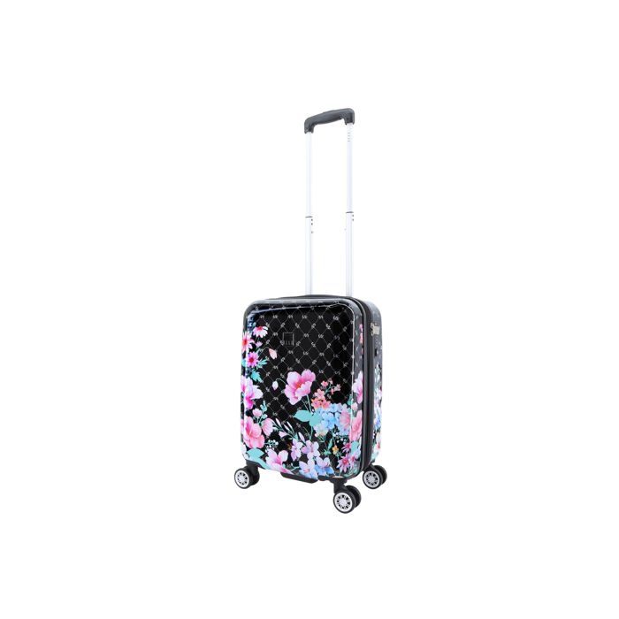 ELLE Bouquet 55 cm Petite Valise de voyage 8 Roues Noir