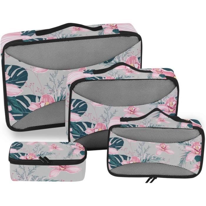 Acheter Sacs de Compression pour valises, 4 pièces, pochettes à bagages, Cubes d'emballage de voyage