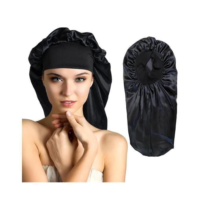 Bonnet de Nuit - Femme - Soie de Mûrier - Protection Cheveux - Confort - Élégance