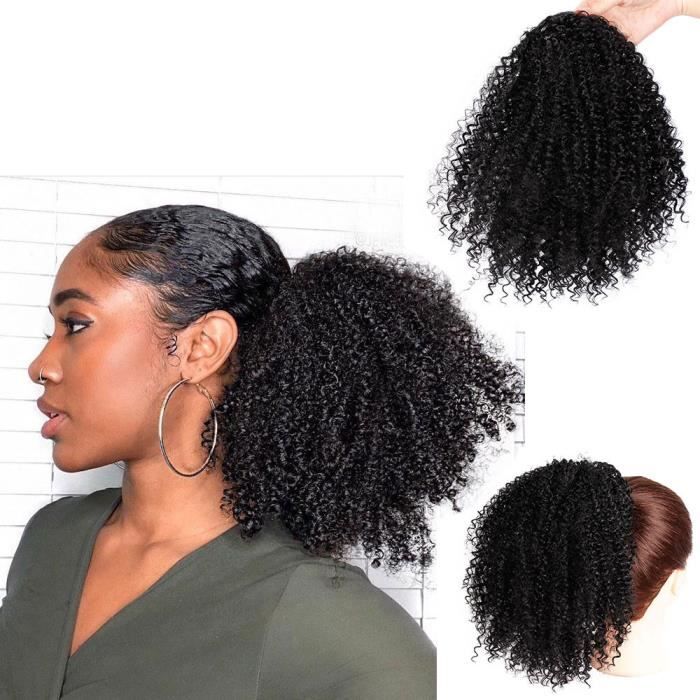 Synthetique Boucles Queue De Cheval Afro Kinky Extension De Cheveux Perruque Puff Ponytail Drawstring Perruque 885 Achat Vente Perruque Postiche Synthetique Boucles Queue De Cdiscount Alors aujourd'hui c'est comment faire un chignon et une postiche afro. cdiscount