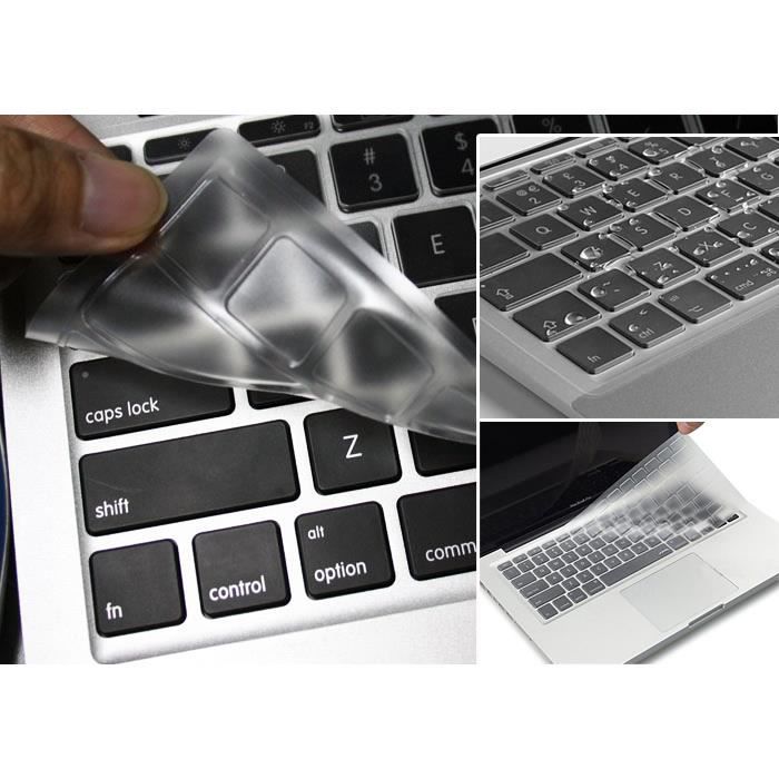 i-Buy Couverture Coque Protection pour Apple MacBook Air 13.3 + Clavier Coque de Protection Modèle A1369 A1466 Soie-dor 
