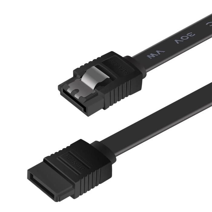 Acheter Câble SATA III 50 cm - Connectez SATA à votre disque