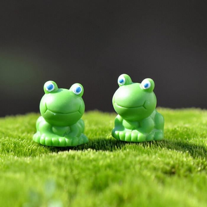 Figurines Grenouilles Grimpantes - Lot De 3 En Résine - Décoration Jardin Et Intérieur Originale