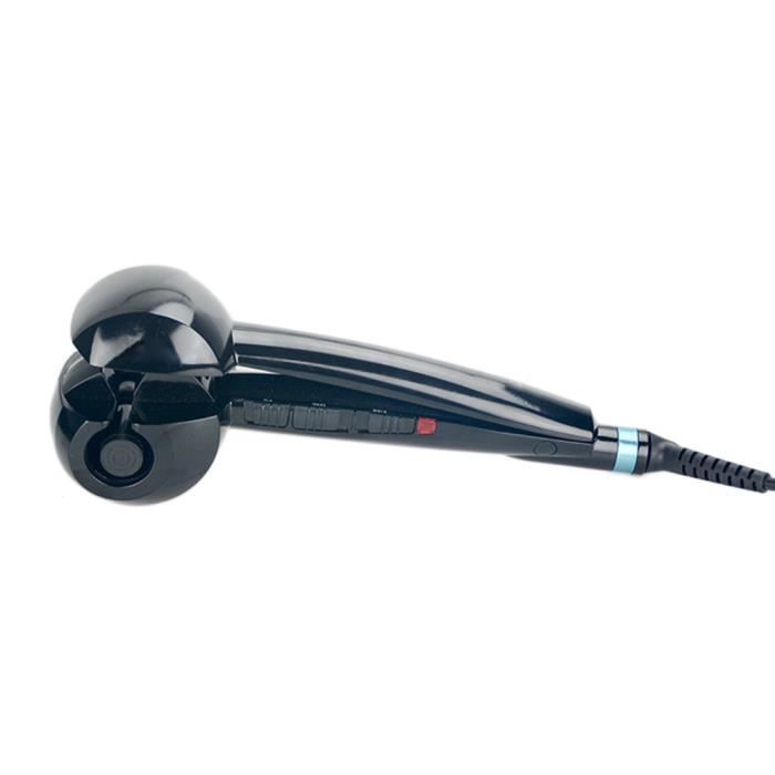 NOVATECH Fer à boucler automatique noir