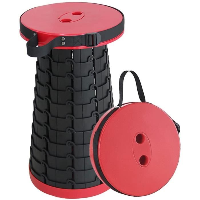 Tabouret télescopique pliable léger - Portable et réglable