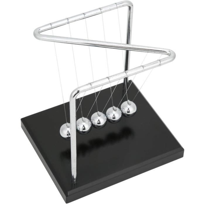 Pendule De Newton Socle En Bois Avec Miroir PENDULE BALANCIER DE NEWTON Pendule De Newton Socle En Bois Avec Miroir PENDULE BALANCIER DE NEWTON