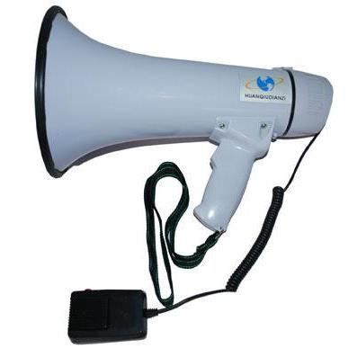 /• Sangle /• R/ésistant aux intemp/éries /• Aliment/é par Batterie /• Rouge Auna MEG1-HY /• M/égaphone /• Porte Voix Professionnel /• Fonction sir/ène /• Port/ée 1000 m /• 80 Watt Max