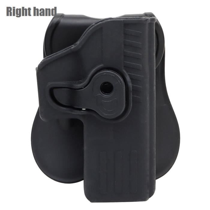 Holster Ceinture Tactique Gexgune - Pour Glock 17/19/22/23/31 - Main Droite - Matériau Polymère