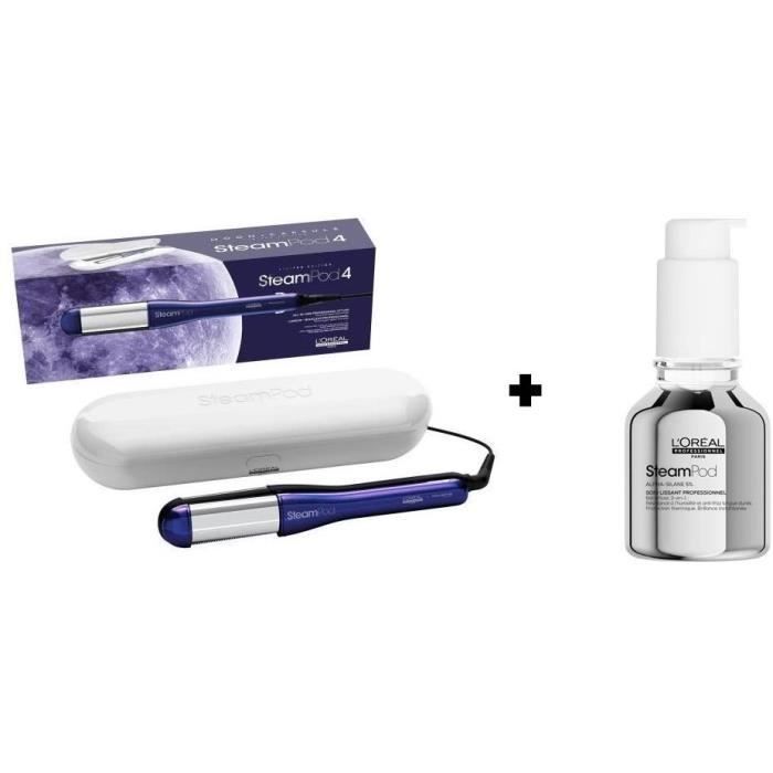 Steampod 4.0 Edition Limitée Moon Capsule - Lisseur-Boucleur Vapeur - L'Oréal Professionnel P + Soin