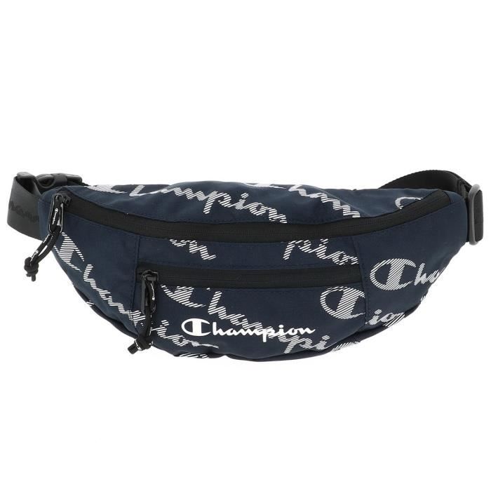 Banane ceinture Belt bag nv logo Champion usa UNI Bleu Marine Bleu Nuit Cdiscount Bagagerie Maroquinerie