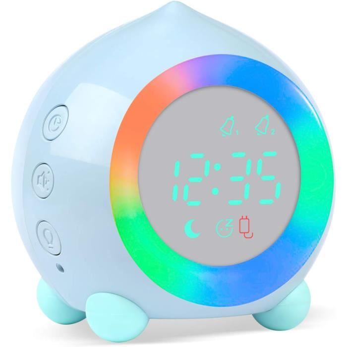 Réveil Pour Enfants, Entraîneur De Sommeil Tout-En-Un, Réveil Portable