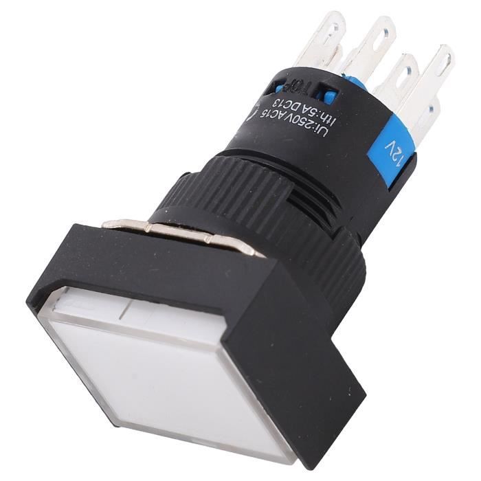 Commutateur à Pédale Industriel TFS-2 - Alliage Aluminium - 250V 10A - SPDT - Antidérapant - Pour Machines Outils Et Soudure