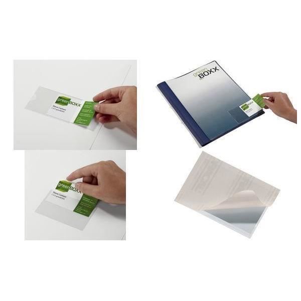 Lot De 10 Pochette A5 Polypropylène Veloflex – Fenêtres Auto-Adhésives Transparentes Pour Classeurs Et Dossiers