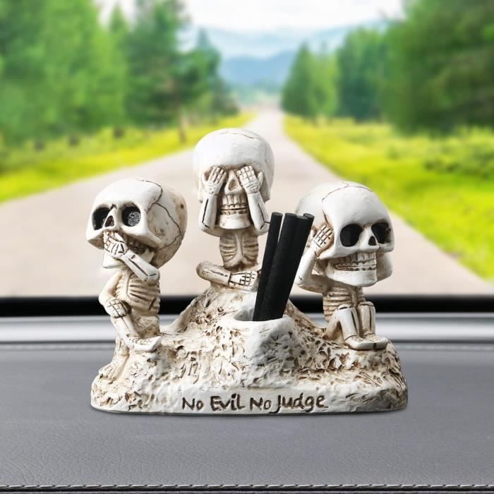 Plaque Décorative 'NO DRUGS' En Métal - Style Squelette Musique, Noire, Neuf