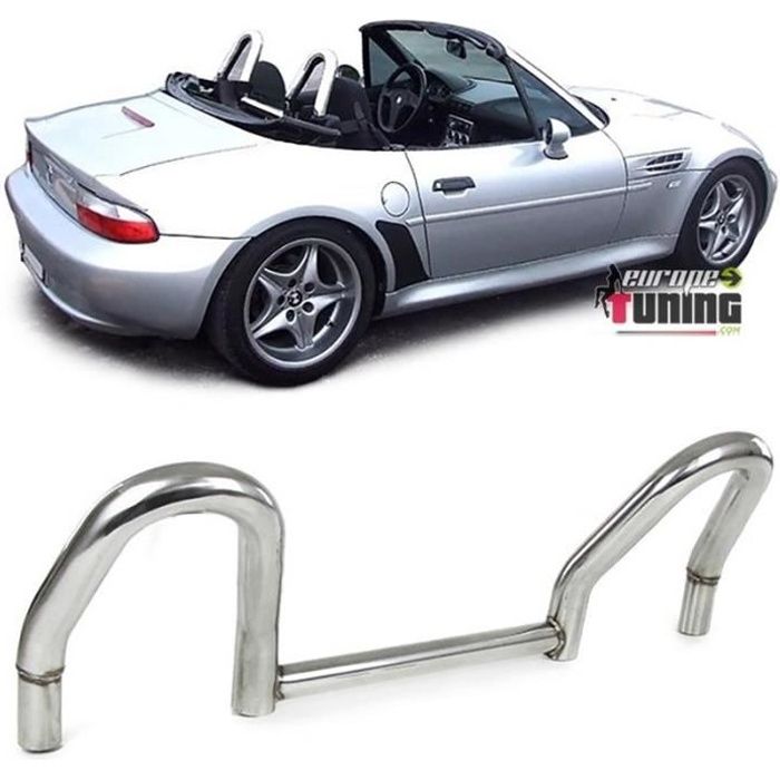 roll bar arceaux en acier inox pour bmw z3 coupe z3 roadster 04807 cdiscount