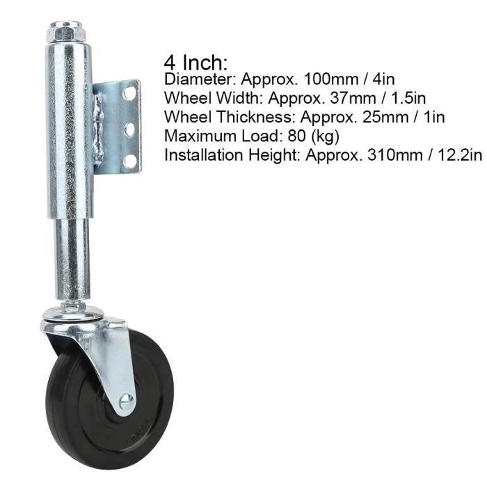 Suspenceurs Caoutchouc Haut-parleur WNJ-TOOL - 4 à 8 Pouces Pour Enceintes Audio - Lot De 2