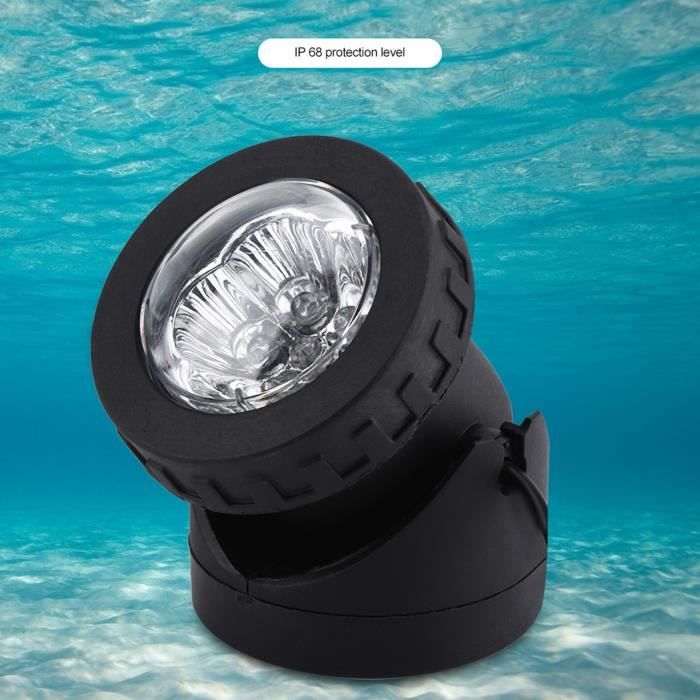 Éclairage Sous-Marin Spotlight Fontaine Basse Tension éclairage LED 12V Étanche IP68 Éclairage