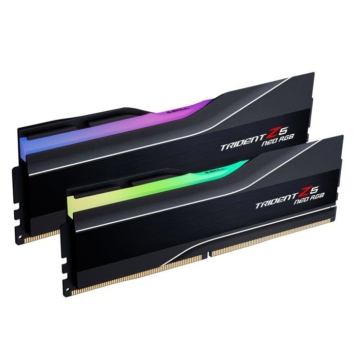 RAM DDR5 – GSKILL – Trident Z5 Neo RGB – 32 Go (2×16 Go) – 6000 MHz – CL36