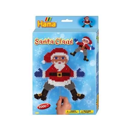 Boite Perles A Repasser Pere Noel Anime Hama Achat Vente Jeu De Perle A Repasser Cdiscount