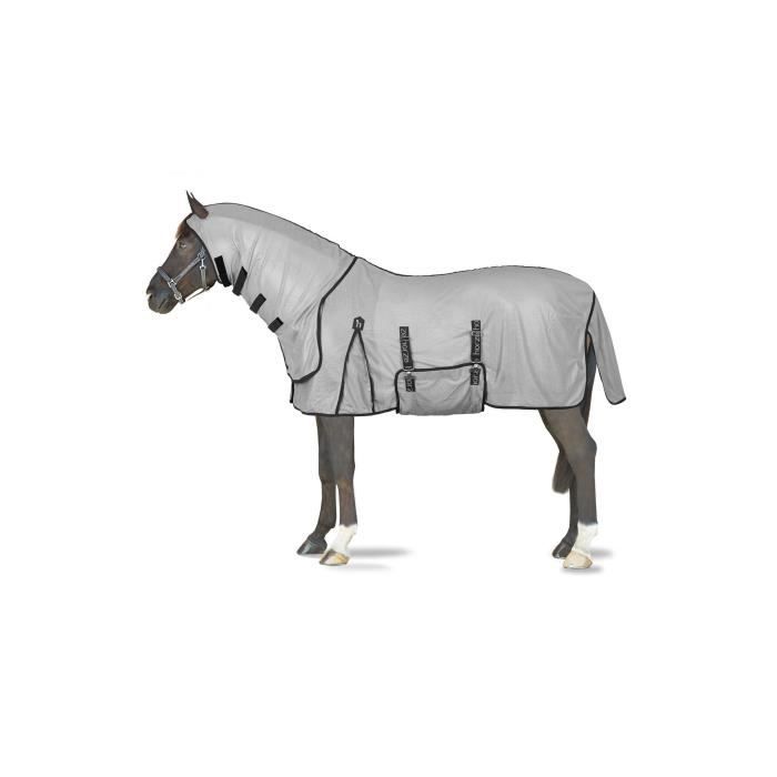 Couverture D'extérieur Pour Cheval Amesbichler - Tyrex 1200D, Imperméable Respirante, Taille 165 Cm, Col Haut