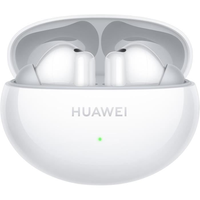Écouteurs sans Fil - HUAWEI - FreeBuds 6i - ANC 3.0 - 35 Heures - IP54 - Blanc