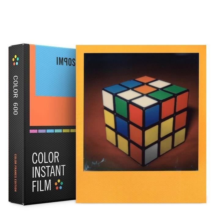 Impossible 4522 Nouveau pellicule couleurs pour Appareil Polaroid type P600 cadres