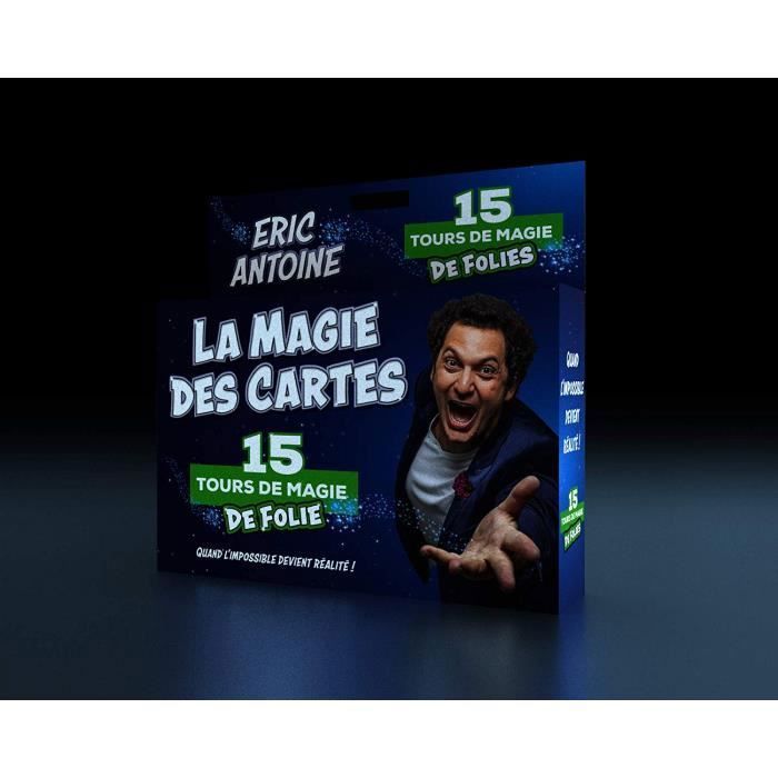 Coffret de magie Eric Antoine E11 Bleu - MEGAGIC - 15 tours de magie -  Adulte - Mixte - 20 min - Cdiscount Jeux - Jouets