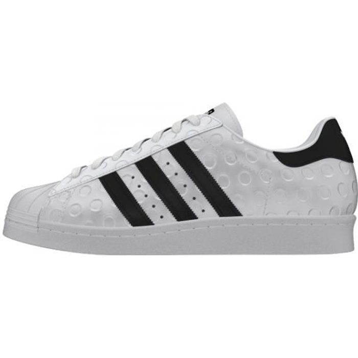 Basket ADIDAS SUPERSTAR 80s W Age ADULTE Couleur BLANC Genre FEMME Blanc Cdiscount Chaussures
